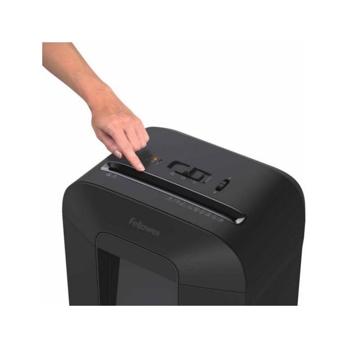 Document Shredder - Fellowes - LX85 - Cross-cut - Destroys Staples and Paper Clips - GDPR Protection