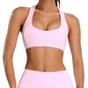 Naked High-Intensity Sports Bra For Women, Running Speed Drying Fitness Yoga Suit, Gathering Shock-Absorbing Yoga Bra