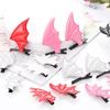 Bat Hair Clips 1Pair Hairpin Household Party Background Decoration Supplies for Teenage Girl Costume Cosplay