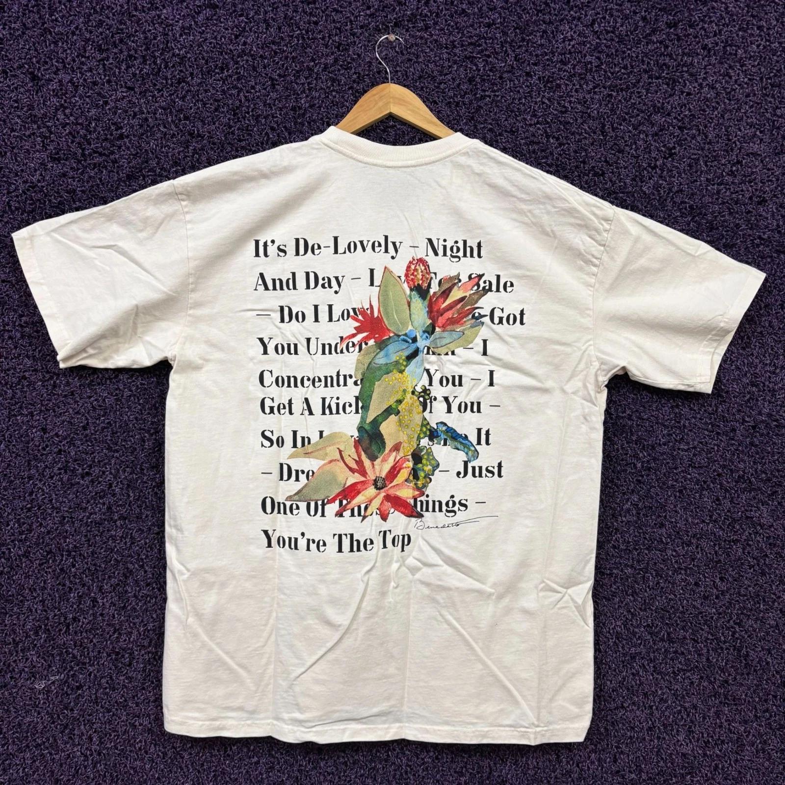 

Tony Bennett & Lady Gaga Love For Sale Tracklist T-Shirt Size Extra Large 4XL