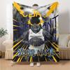 Name Custom Ja Morant Print Flannel Blanket High Quality Warm Comfortable Cover for All Seasons Perfect for Gifts Home Decor