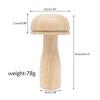 Darning Mushroom Wooden Sewing Tool Wood Darner Kit for Darning Needle Patch Holes In Clothes Pants Sweaters DIY Crafts