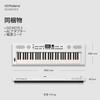 Roland GOKEYS5-WH 61-Key Electronic Keyboard with Bluetooth, Built-in Speaker, Microphone Input, and Auto-Accompaniment, White