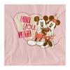 Disney Womens/Ladies Luv You Lots! Mickey & Minnie Mouse Vintage Valentine`s Day T-Shirt