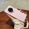 Applicable To Huawei Mate11 Mobile Phone Case, New Pro + High-grade Liquid Silicone Strap, Wristband, Lanyard, Anti-drop  Cover.