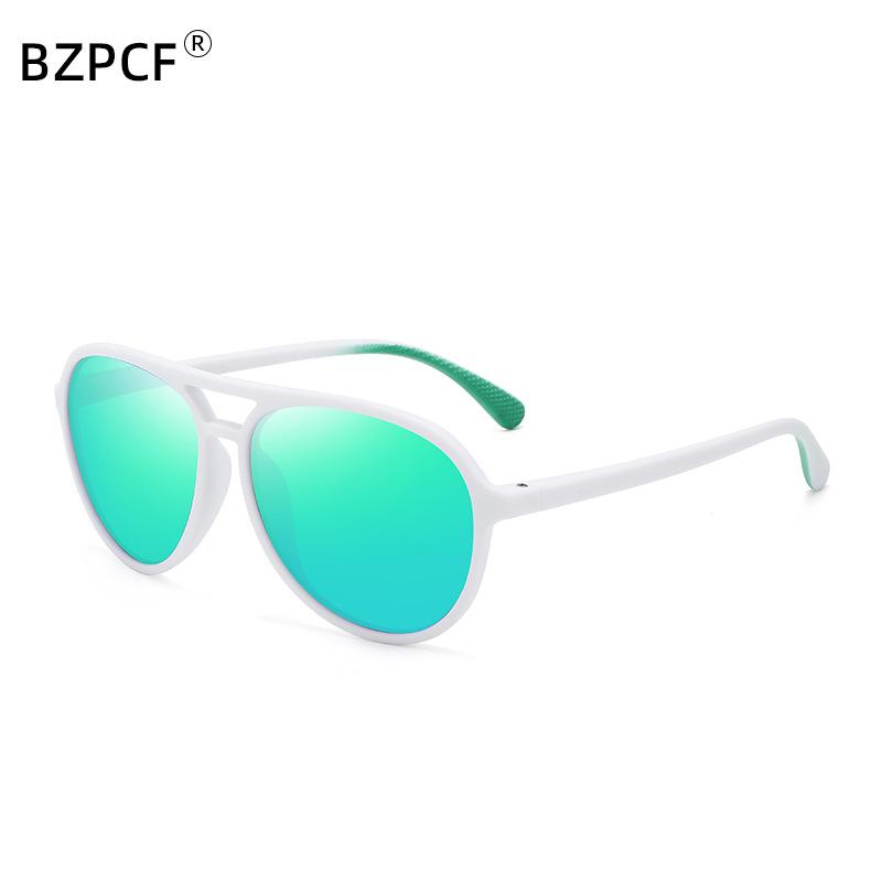 New Trendy Gradient Legs Oversized Pilot Polarized Sunglasses Men Brand Design Vintage Driving Sun Glasses Women Shades UV400