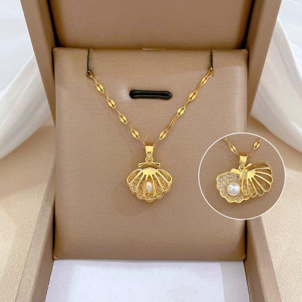 Collier pendentif Soleil en Acier Inoxydable 316L Pour Femmes Exquis et Tendance Chaîne de Clavicule Planète Bijoux de Fête pour Filles Cadeaux