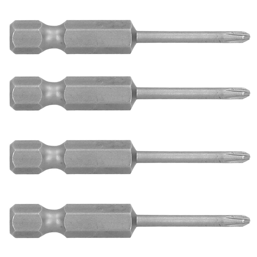 10Pcs Cross Electric Screwdriver Bits Magnetic Alloy Steel Replacement Parts 2.5mm