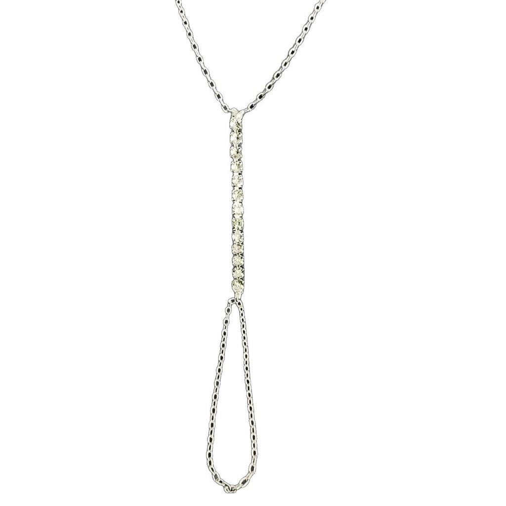 Geometric Water Drilled Hand Chain Jewelry For Women With Gold Or Silver Plating For Gift