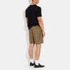 Coach SS23 Men's All-Over Logo Print Drawstring Swim Trunks Khaki CG112-OFZ-