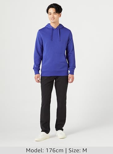 Amazon Essentials Men's Lightweight French Terry Long Sleeve Hoodie, Royal Blue, Size Small
