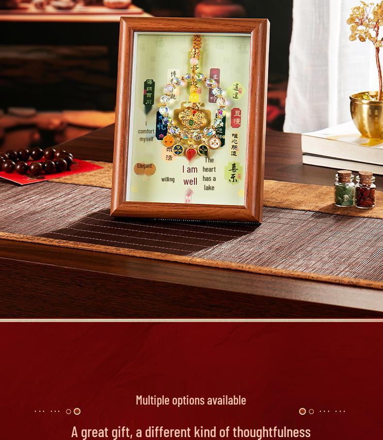 Exquisite Thangka Display Table: Perfect Souvenir for Nail Salon Openings and Cultural Gifts