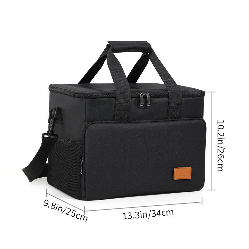 Large Capacity Outdoor Picnic Bag with Fresh-Keeping Ice Pack