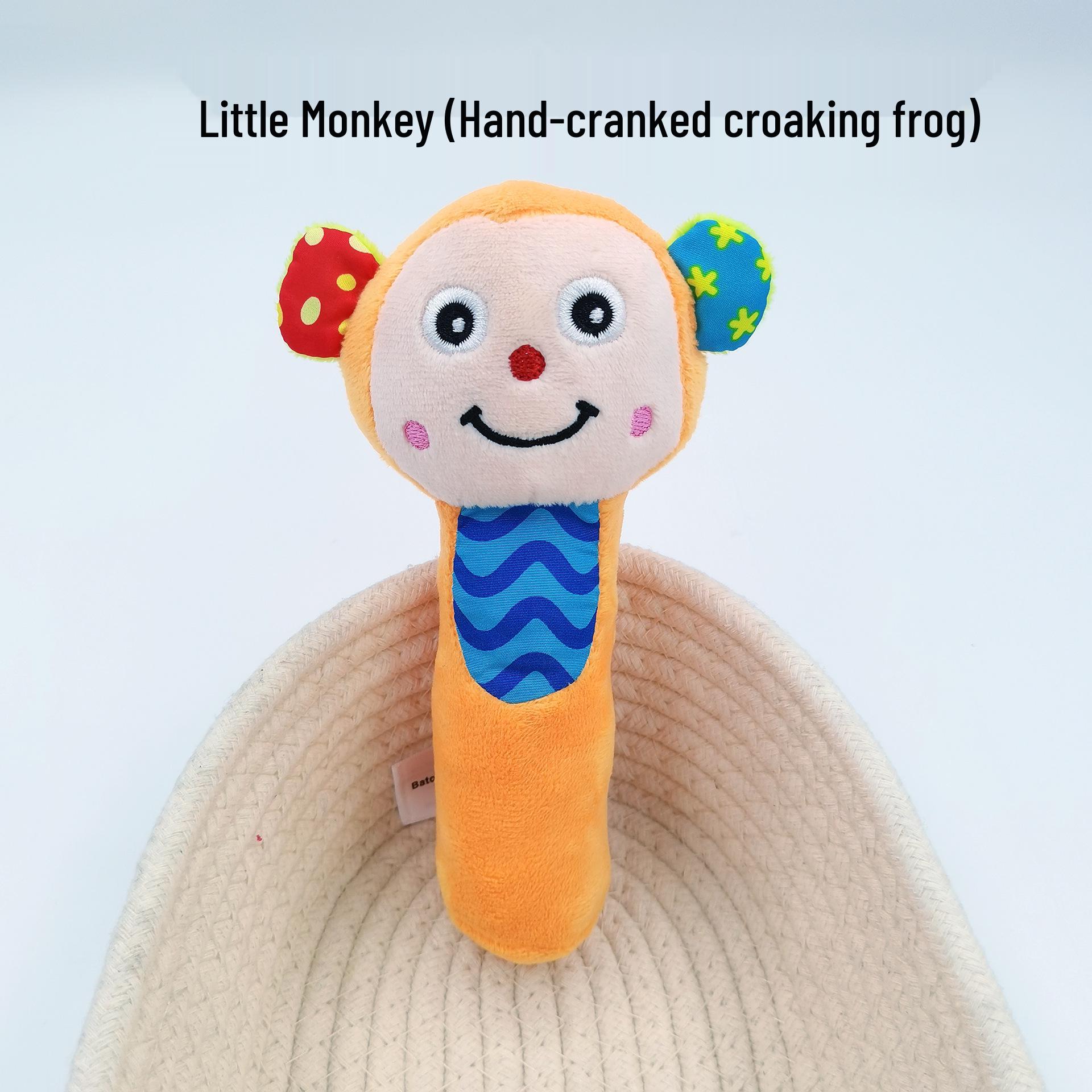 Infant Soothing Plush Rattle - Grasp & Shake Toy for 0-2 Years