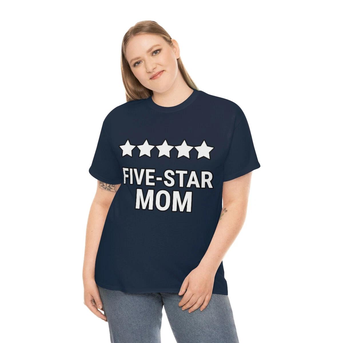 US Adults - 5 star mom - best mom - mothers day - mother birthday - mother gift 2XL
