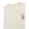 GradienT ArTwork ShorT Sleeve T shirT  Ivory 