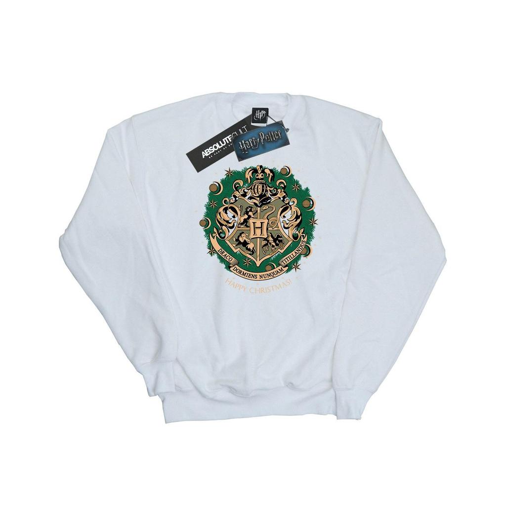 Harry Potter Womens/Ladies Christmas Wreath Sweatshirt