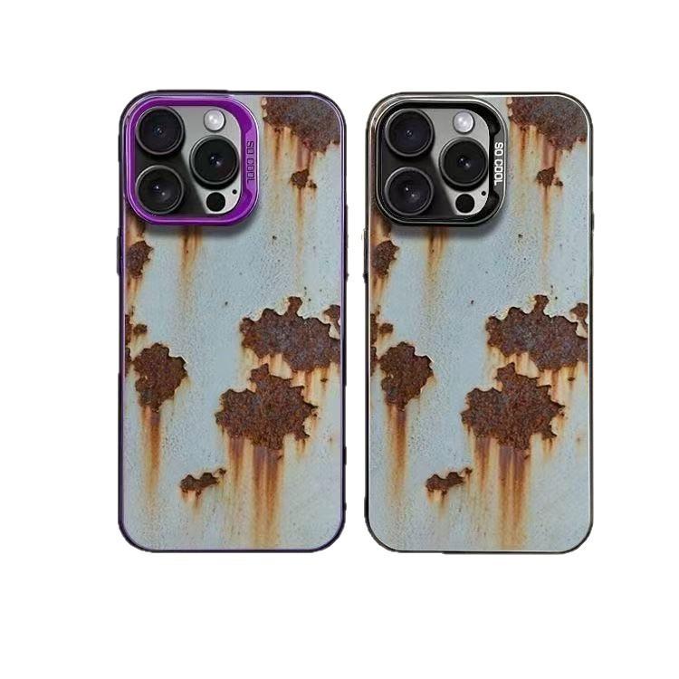Retro Rust Applicable iPhone 17 Phone Case 16 Apple 15promax/14 Personality 13pro12 Fun 11