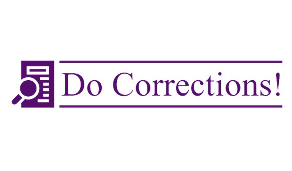 Printtoo Teacher's Stamp Do Correction! Self-Inking Stamp Rubber Stamp Remark for School Classroom & Homework Supplies,42x9 mm