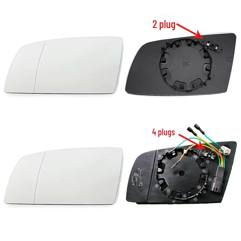 Lente de Espejo Retrovisor Calentado para BMW Serie 5/6 E60/E61/E63/E64 2003-2010