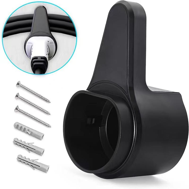 Ladekabel Stecker Halter Zusätzlicher Schutz Wandhalterung Wallbox Steckdose E-Auto Ladegerät Steckerhalter Für Elektrofahrzeug Typ 2/Typ 1