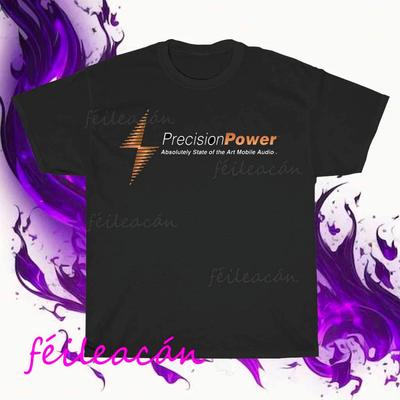 Brand New Precision Power Logo American T-Shirt Funny Size S To 5XL