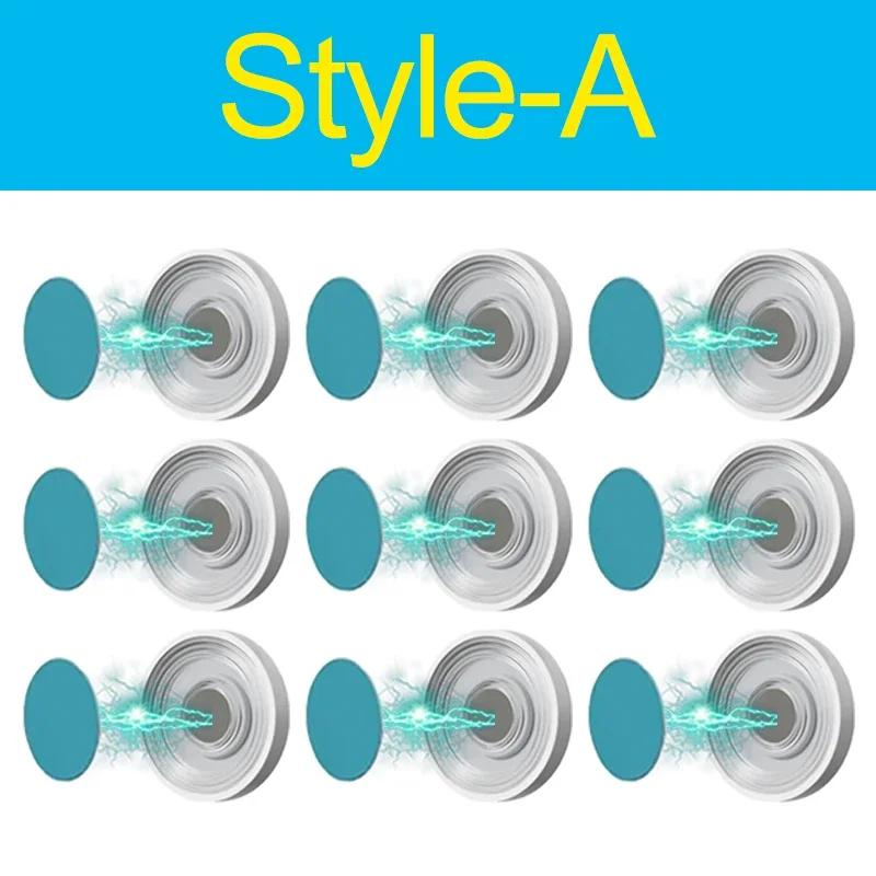 30/2 buc cârlige magnetice montate pe perete, telecomandă, magnet puternic, suport pentru chei, frigider, autocolant, cârlige de depozitare, organizator de casă