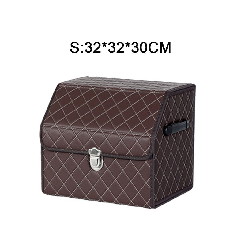 Collapsible Car Storage Organizer Box With Lid - Portable Multipurpose Car Trunk Boxs For Shopping Camping Picnic Waterproof Bag