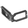 Camera L Bracket Vertical Horizontal Switching Aluminium Alloy Soft Silicone Cushion Quick Release Plate for Camera