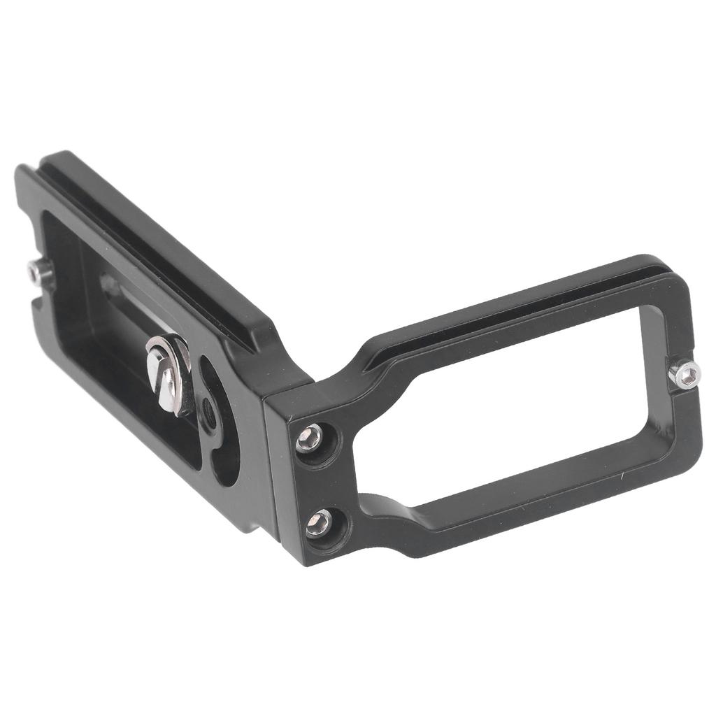 Camera L Bracket Vertical Horizontal Switching Aluminium Alloy Soft Silicone Cushion Quick Release Plate for Camera