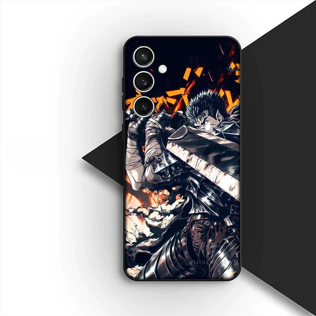 

Casing for Xiaomi Redmi 15 15C A3 A4 A5 9A 9C NFC Note 9 8 Pro Phone Cover Protective Case Berserk Cartoon Guts Redmi 15 4G （171mm）