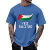 European and American men's trend simple style 3D digital printing short-sleeved T blood, can be sent on behalf of one piece
