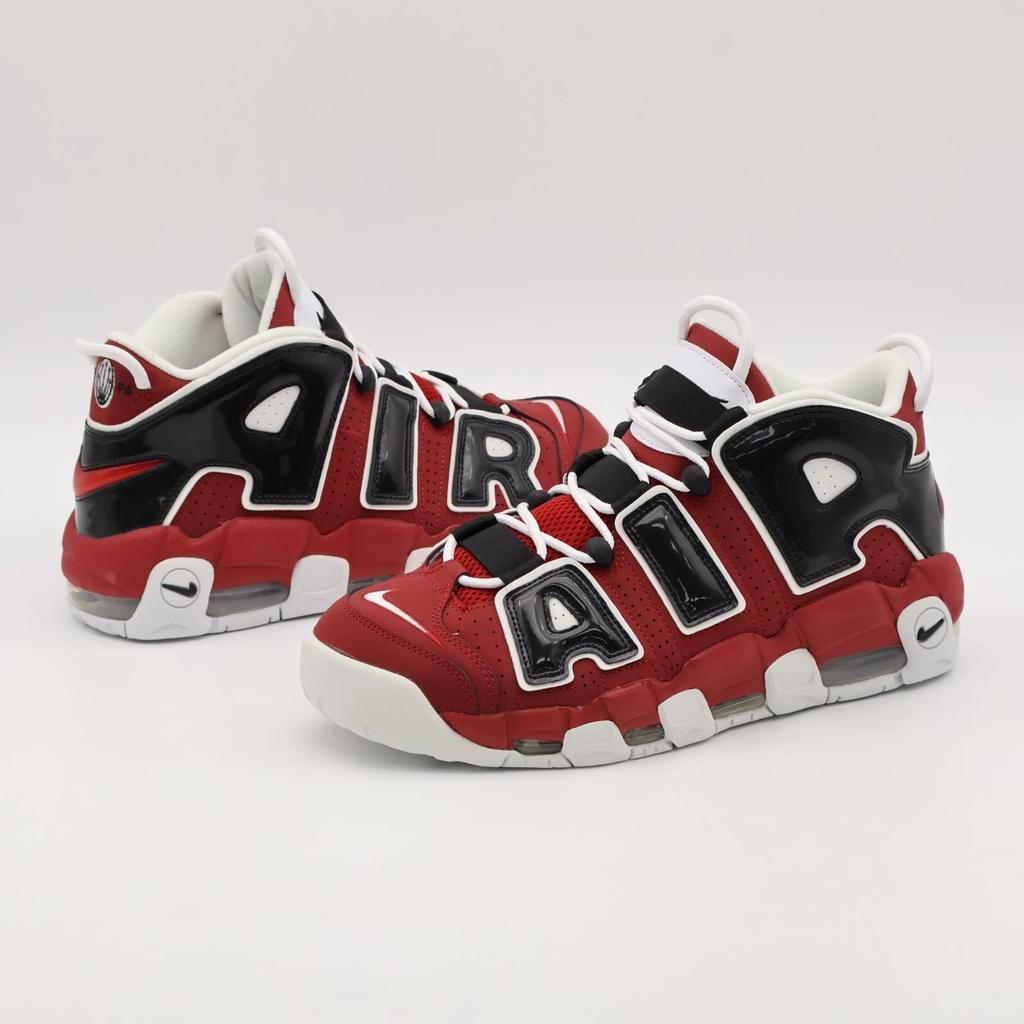 921948-600 Nike Air More Uptempo 96 Bulls Hoops Pack Varsity Red White (Men's)