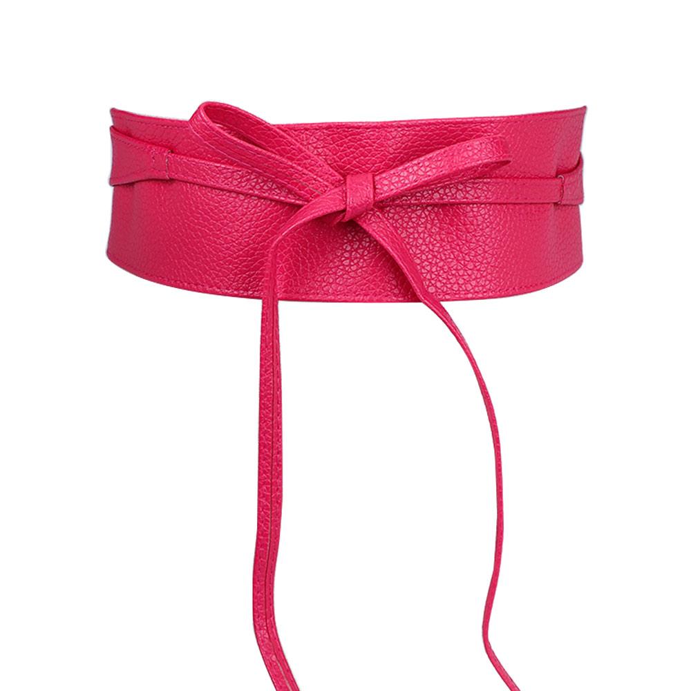 for Female Elegant Bow Belt Dress Belt Ladies  Girls Belt Wide Self Tie Wrap Around Waist Band
