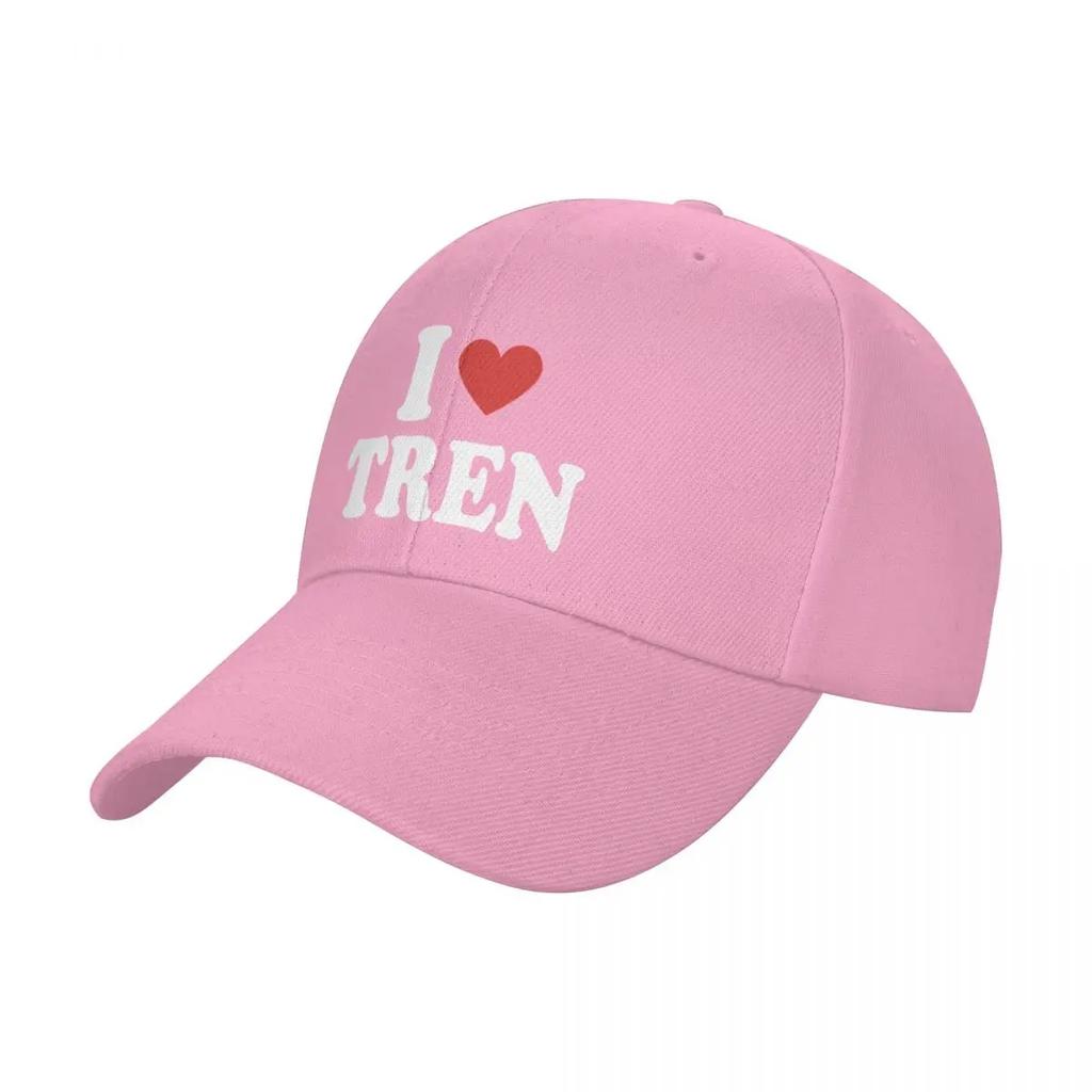 Ich liebe Tren Baseballkappe Golfhut Unisex Golf benutzerdefinierte Kappen Trucker-Kappe Kappen für Unisex Damen