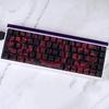 Side Printed Keycaps Intricate Pattern Theme for 60% 68% Mechanical Keyboards Heat Sublimation Printing