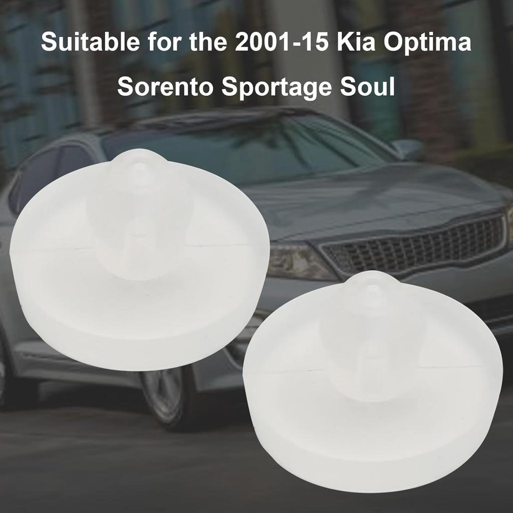 2 Pieces Brake Pedal Stopper 32876-36000 Brake Light Switch Pads Replacement for Kia Optima/Rio/Rondo