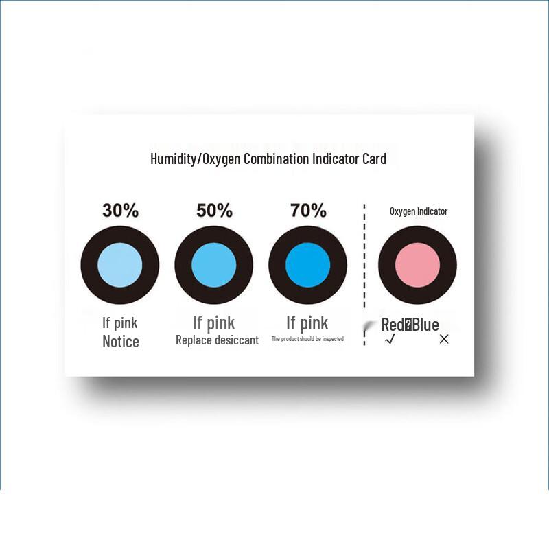 ZHANDOUHU Humidity and Oxygen Indicator Cards
