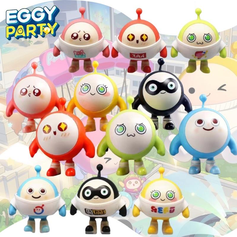 Adorable Egg Party Collectible Toy Made Of Pvc 9.5cm In Size Comes In A Net Bag