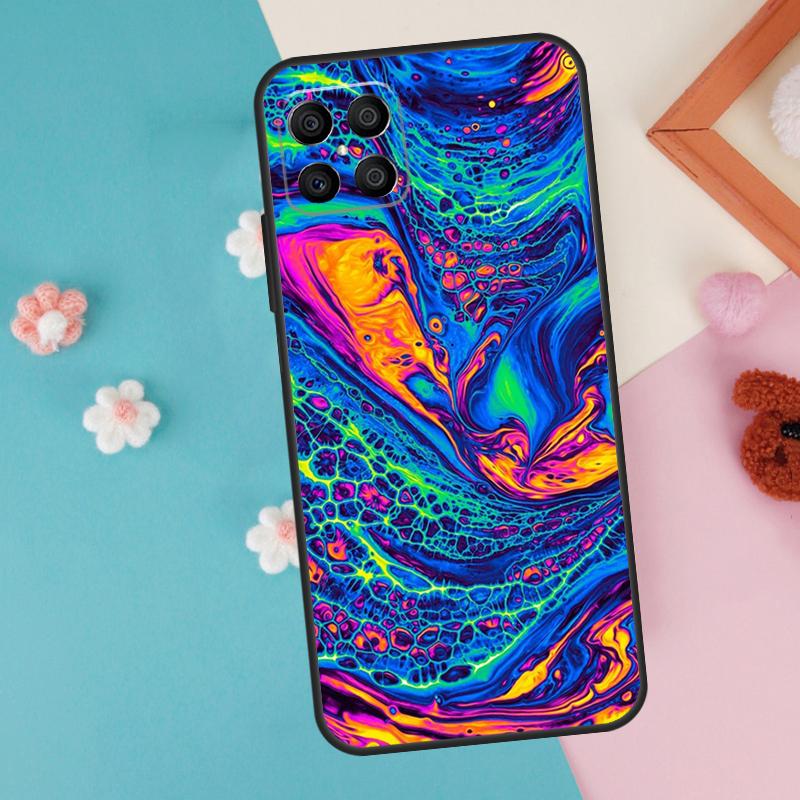 Psychedelic trippy abstract art Case For Honor 200 Pro 50 70 90 X9a X8a X8 X9 X8b X9c X9b Honor Magic 7 Pro 5 6 Lite Cover