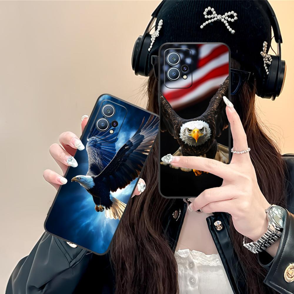 Bald Eagles Mobile Cell Phone Case for Huawei P60 P50 P40 P30 P20 P10 P9 P8 Pro Lite Plus Colour Printing Protective Pretty