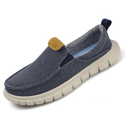 Herren Freizeit Canvas Schuhe Herren Loafer Atmungsaktive Slip-on Flats Herren Vulkanisierte Schuhe Fahrerschuhe Übergröße 47 Laufschuhe