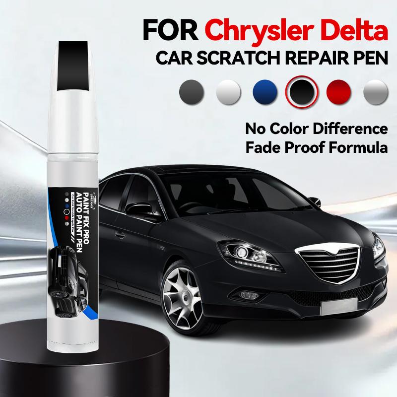 

OPRTAMG Purpose Vehicle For 1996-2025 Chrysler Delta Paint Repair Pen Touch Up Scratch Remover DIY Auto Accessories Black White
