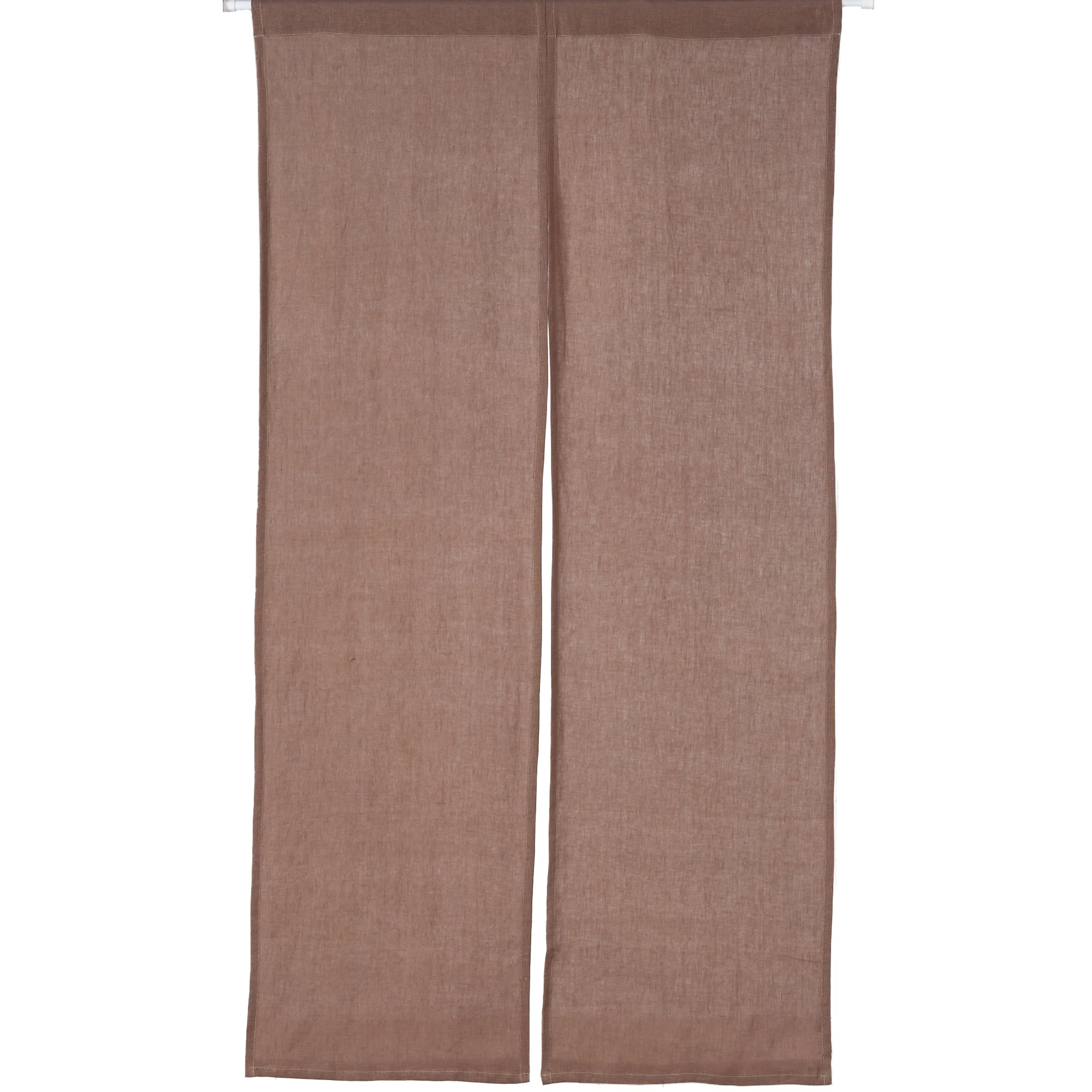 

Jubilee Noren Natural Curtain, 100% Linen, Stonewashed, D.Greige [LN010]