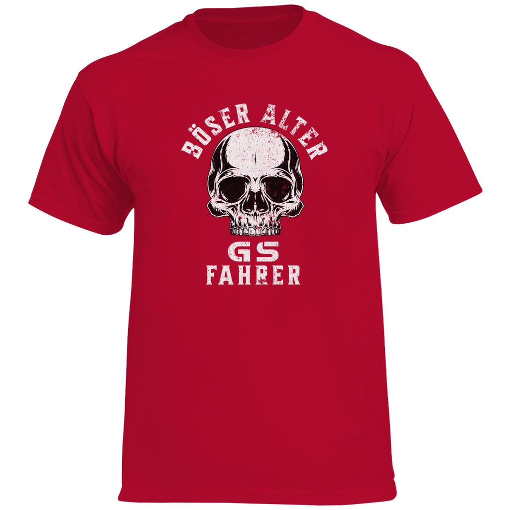 2026 Böser Alter GS Fahrer Vintage Motorcycle Racing Graphic Tee 100 Cotton Round Neck Casual Regular Fit Unisex Summer Top