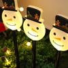 2025 Solar Christmas Garden Lights Halloween Decorative Ground Inserted Lights Festival Decorative Ambient Lights