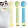 Cat Strip Squeeze Spoon Paw Shape Portable Lickable Cat Treats Spoon Multi Use Pet Food Spoon for Cat Kitten Puppy Wet Food