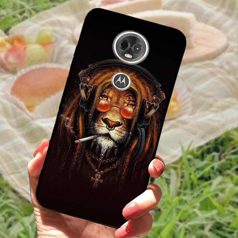 Etui Silikonowe Miękkie Odporne na Wstrząsy TPU Tylna Pokrywa dla Motorola Moto E5 / E5 Play EU / E5Plus / E5 Plus Capa E5Play E 5 Marmur