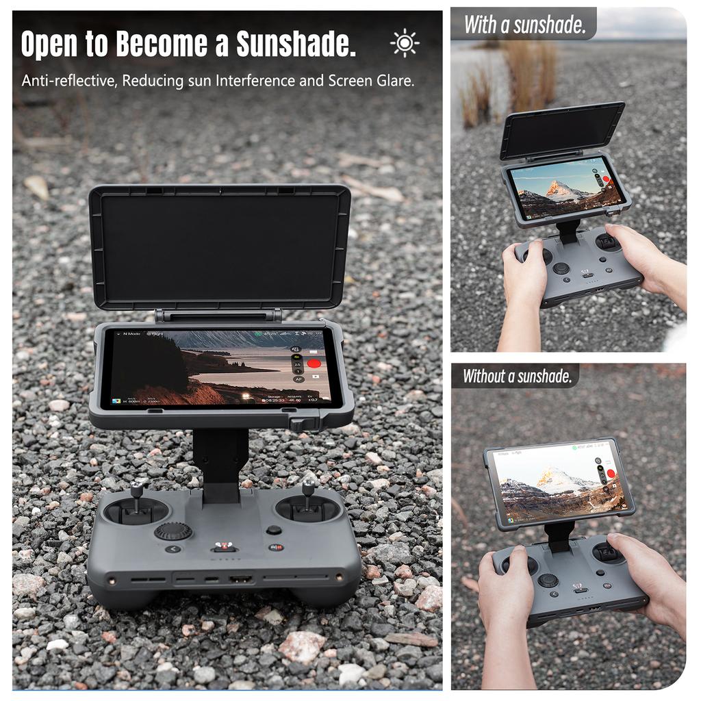 For DJI Mavic 4 Pro RC Pro 2 Scratch Resistant Sun Hood Accessories Screen Protector Cover Remote Control Durable Sunshade Hood