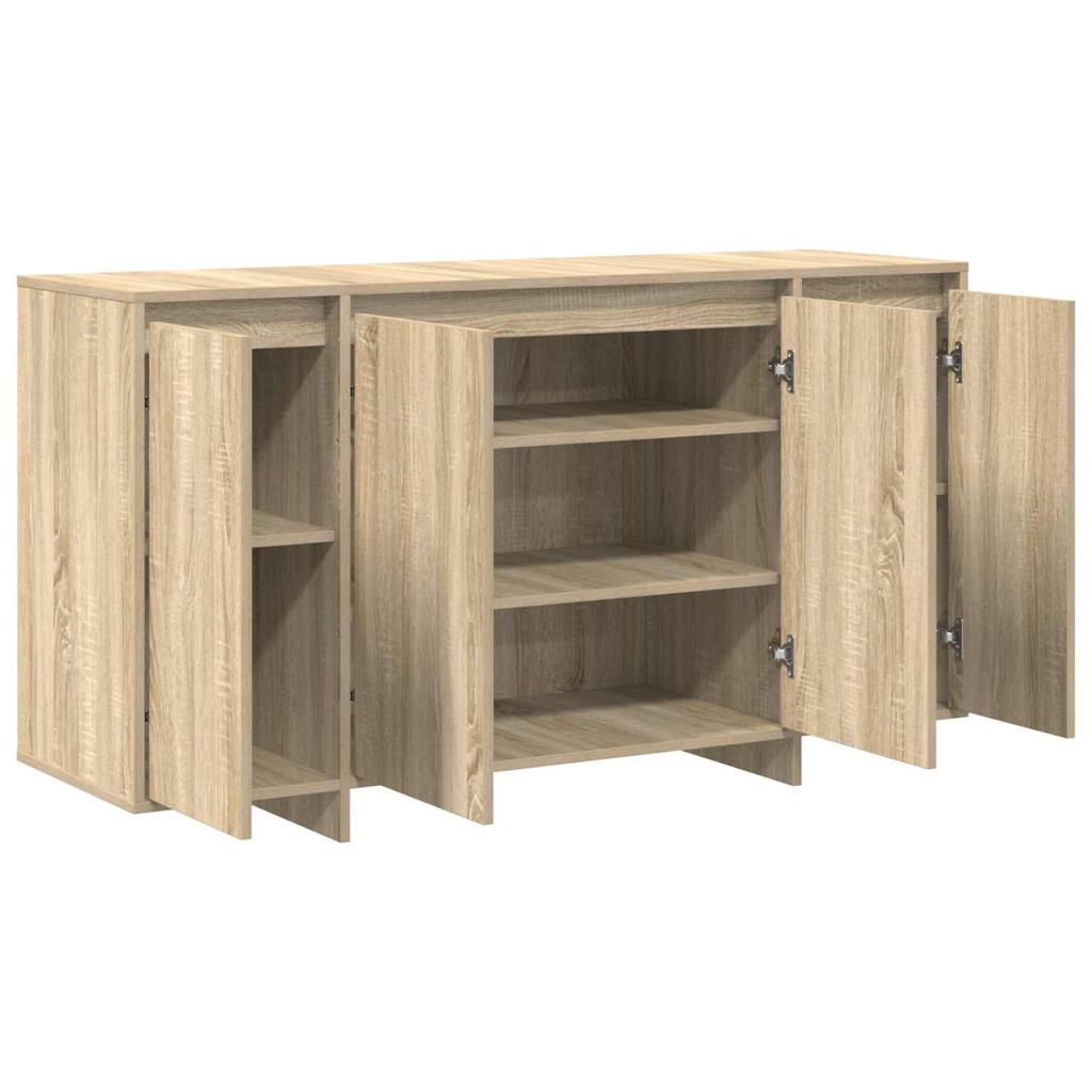 Sideboard Sonoma Oak 135 x 41 x 75 cm Particleboard